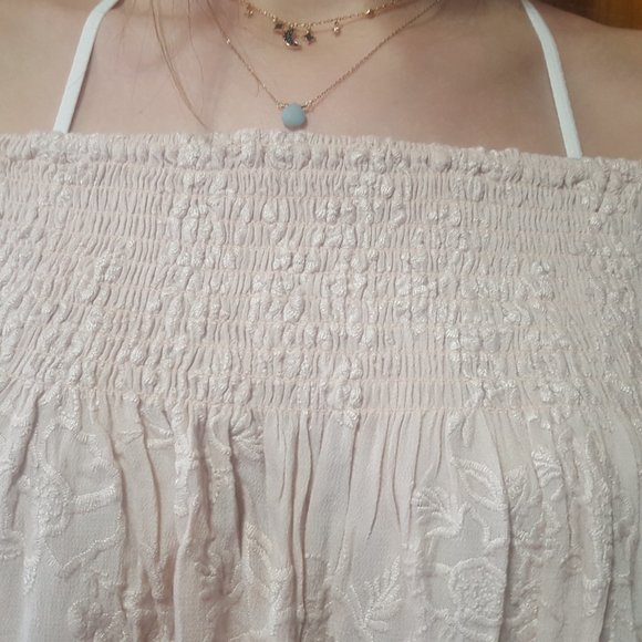 Womens off the shoulder flounce sleeve top - Picture 3 of 8